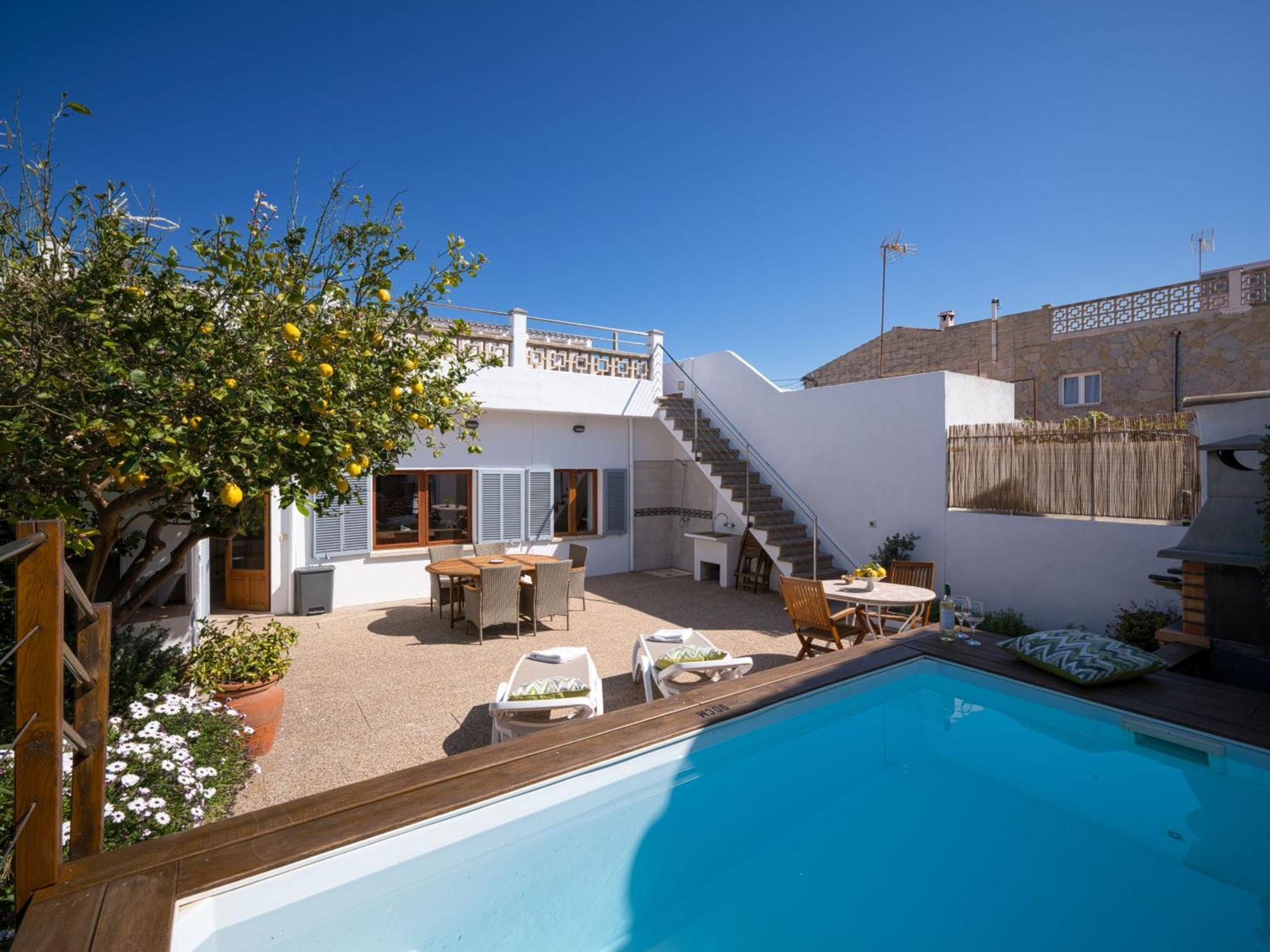 Casa Sa Marina En Alcudia (Mallorca)